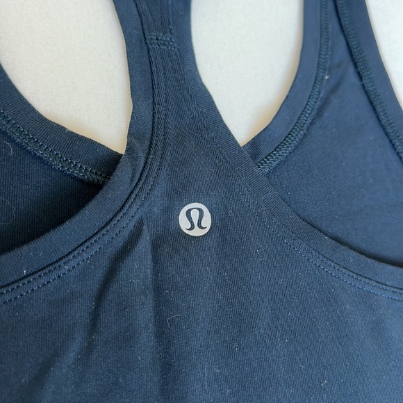 Lululemon Cool Racerback Tank Midnight Blue - Picture 3 of 3